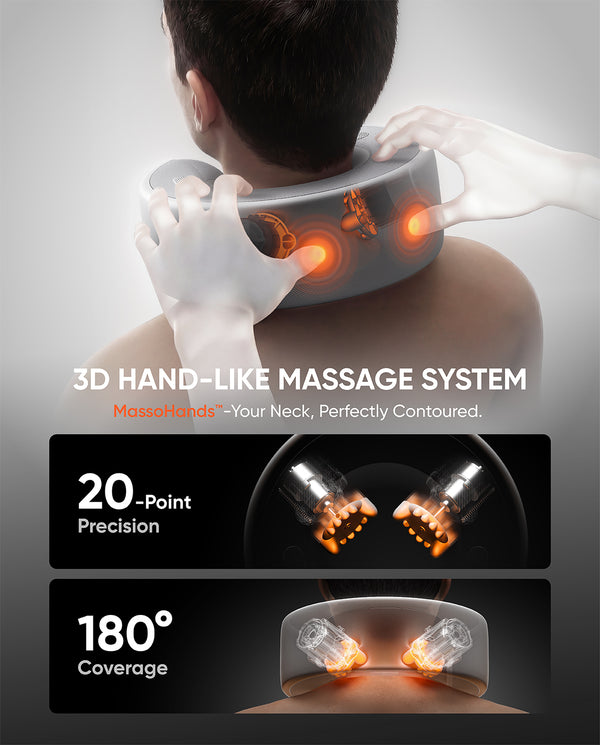 Nest 10 Ultra Immersive Neck Massager - Silver