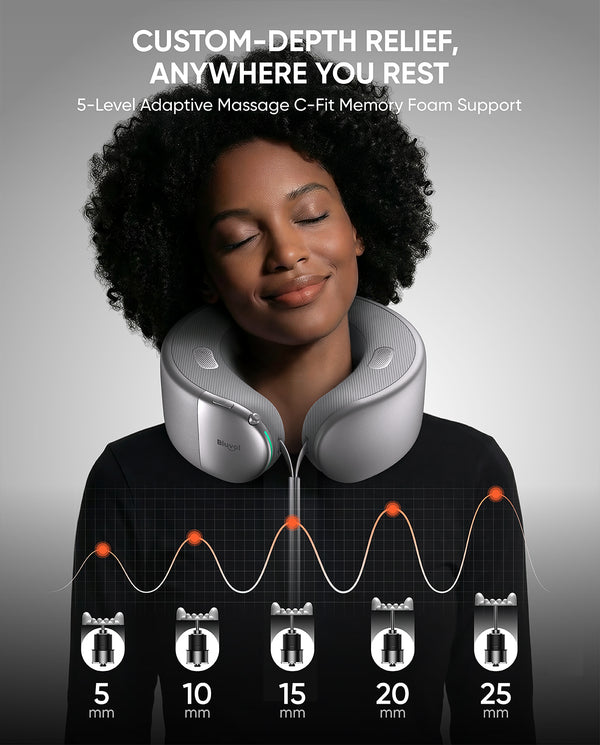 Nest 10 Ultra Immersive Neck Massager - Silver