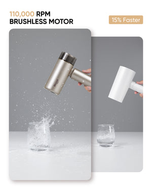 Bluvol T10 Apex Foldable Travel Hair Dryer-Midnight