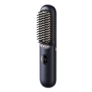 I10 Apex Portable Hair Straightener Brush - Midnight Blue