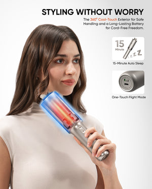 R10 Apex Cordless Automatic Curling Iron