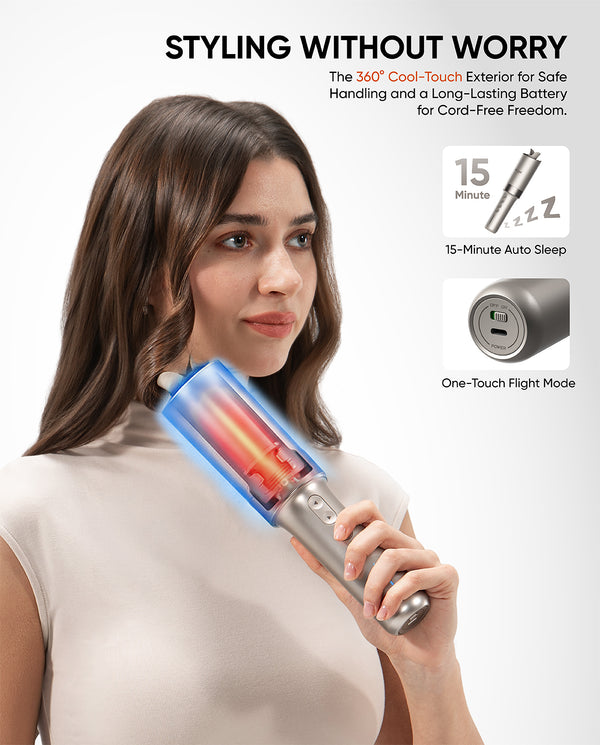 R10 Apex Cordless Automatic Curling Iron