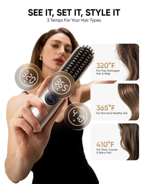 Bluvol I11 Apex Cordless Straightening Comb