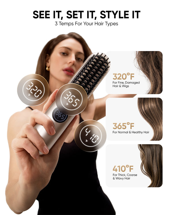 Bluvol I11 Apex Cordless Straightening Comb