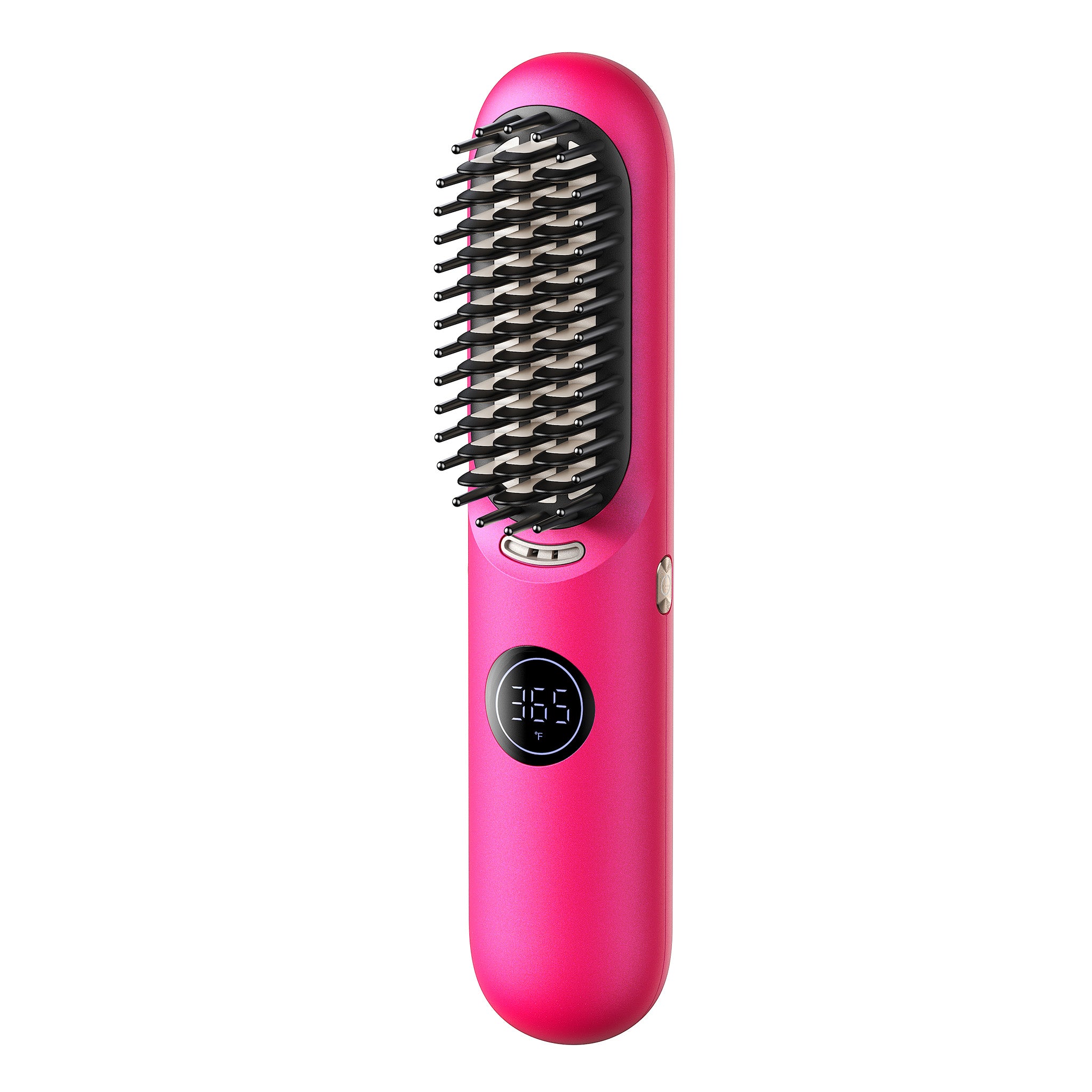 I10 Apex Portable Hair Straightener Brush - Pink