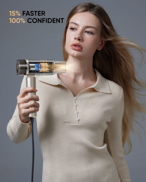 Bluvol T10 Apex Foldable Travel Hair Dryer-Midnight