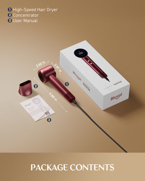 H10 Apex Professional Hair Dryer - Burgundy
